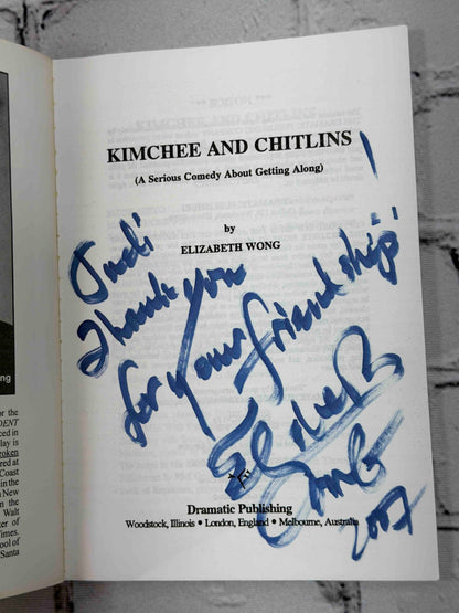 Kimchee and Chitlins: A Serious Comedy about Getting Along (SIGNED)