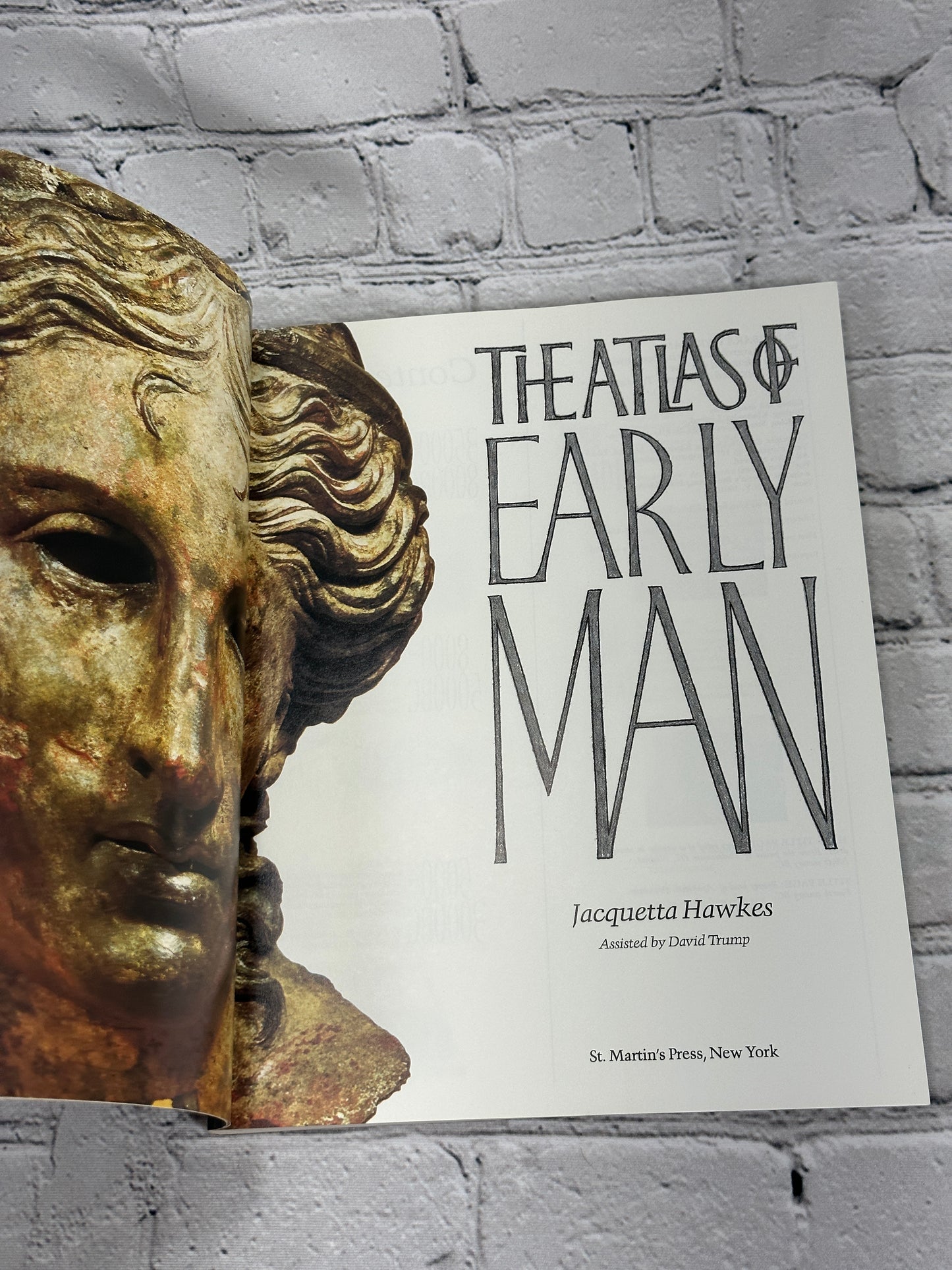 The Atlas of Early Man By Jacquetta Hawkes [1993]