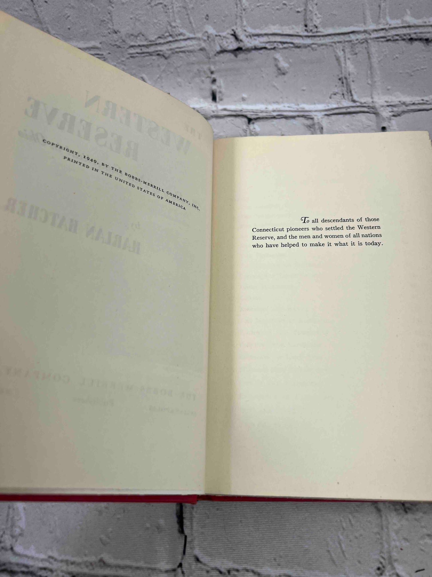 The Western Reserve: The Story of New Connecticut in Ohio