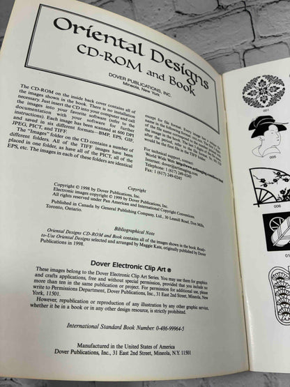 Oriental Designs CD-ROM and Book