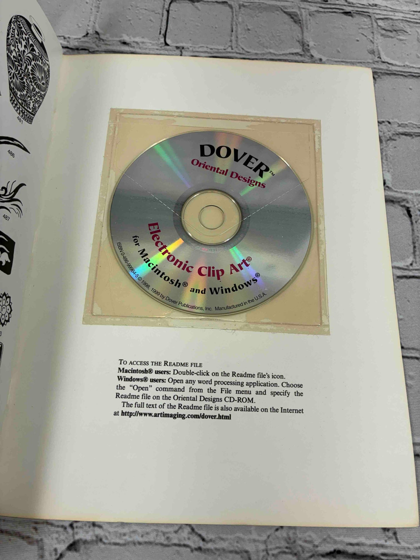 Oriental Designs CD-ROM and Book