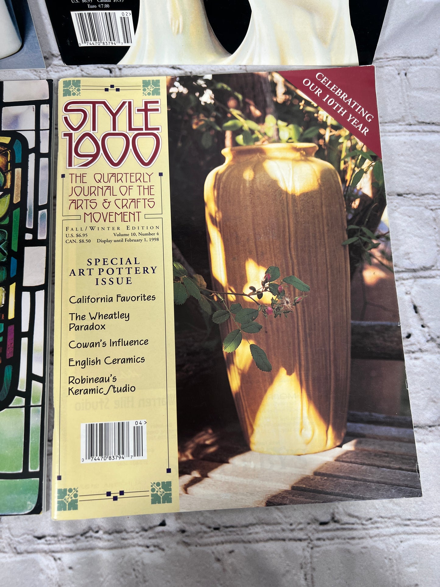 STYLE 1900 Quarterly Journal of the Arts & Crafts Movement [Lot of 5 · 1998-2001]