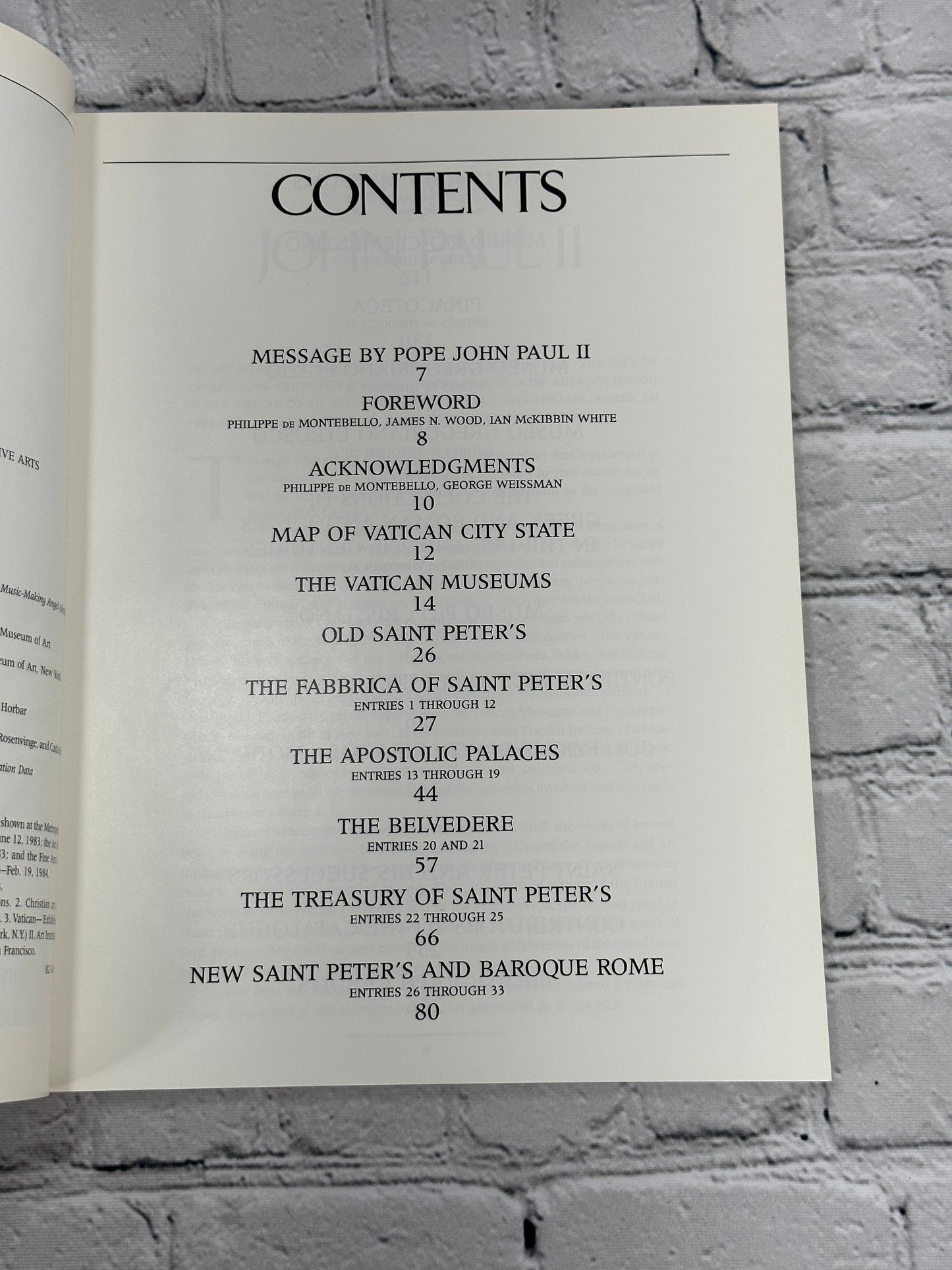 The Vatican Collections: The Papacy and Art Hardcover [1982]