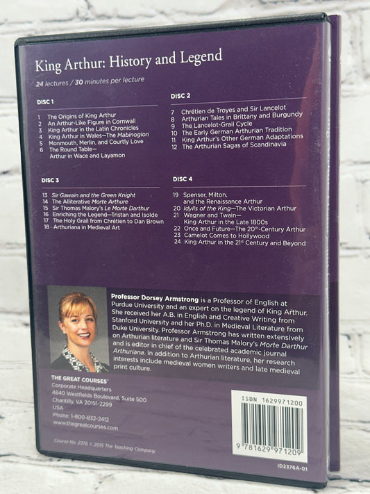 King Arthur History and Legend [Great Courses · DVD · Guidebook]