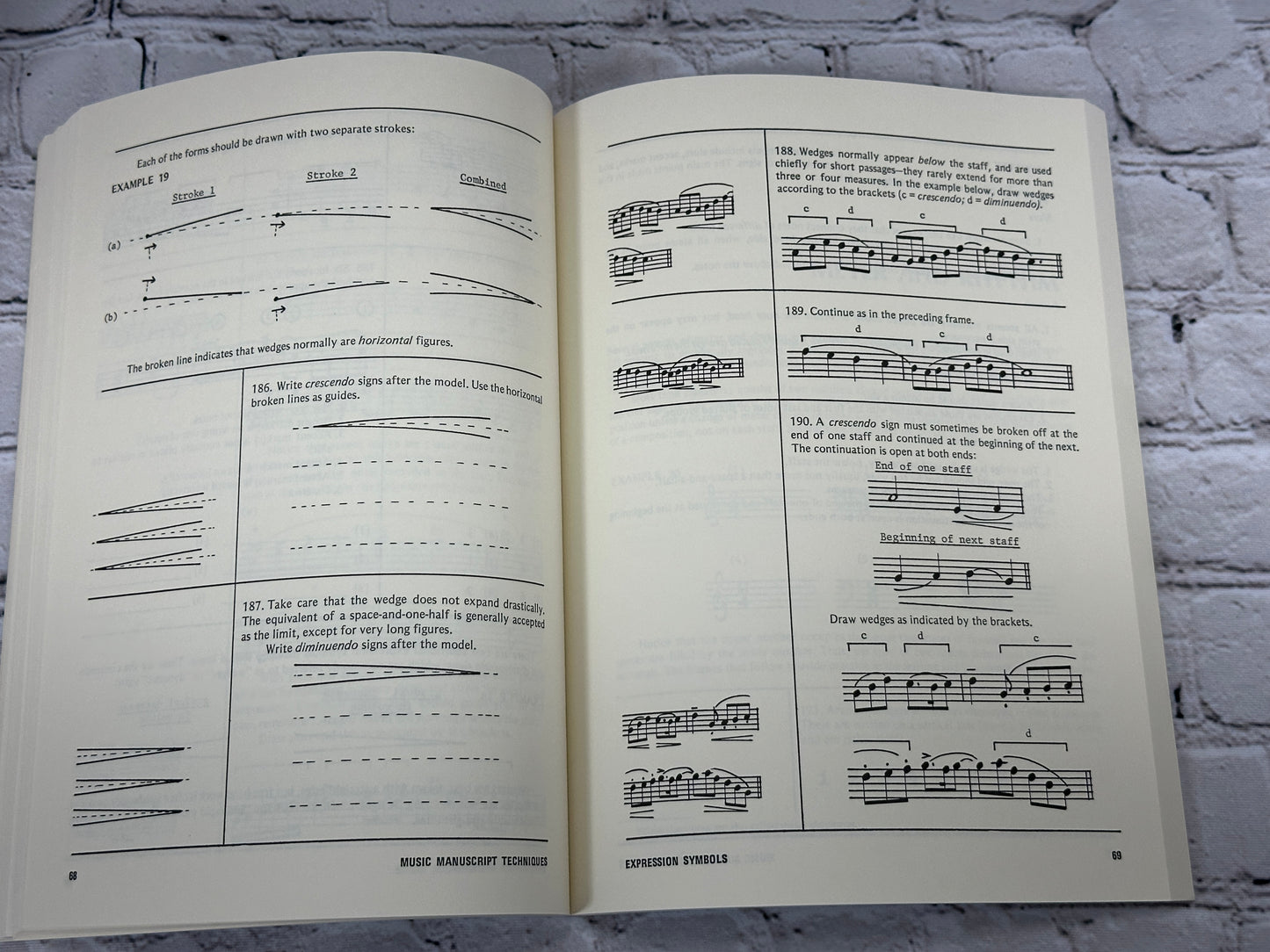 Music Manuscript Techniques: A Programmed Approach by Paul Harder [Part 1 & 2]