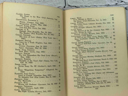 The Best Poems of 1926