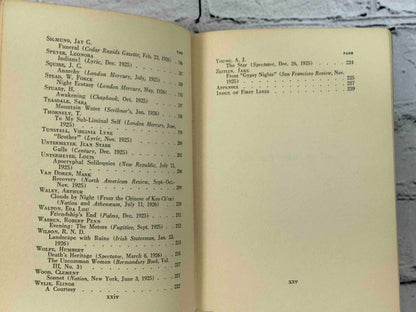 The Best Poems of 1926