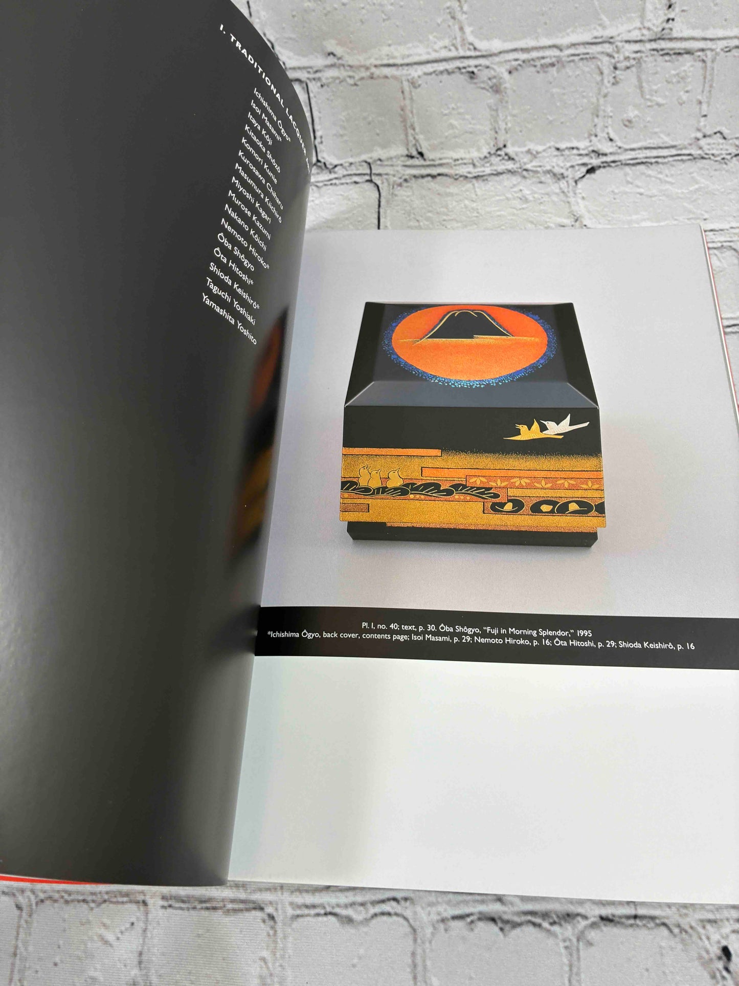 Rainbows and shimmering bridges: Contemporary Japanese lacquerware