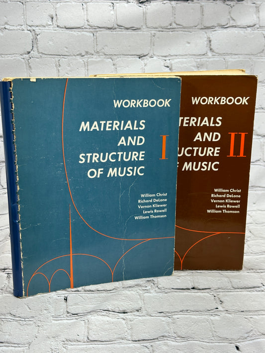 Materials and Structure of Music  [Vol  1  & 2 · Workbooks · 1966]