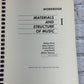 Materials and Structure of Music  [Vol  1  & 2 · Workbooks · 1966]