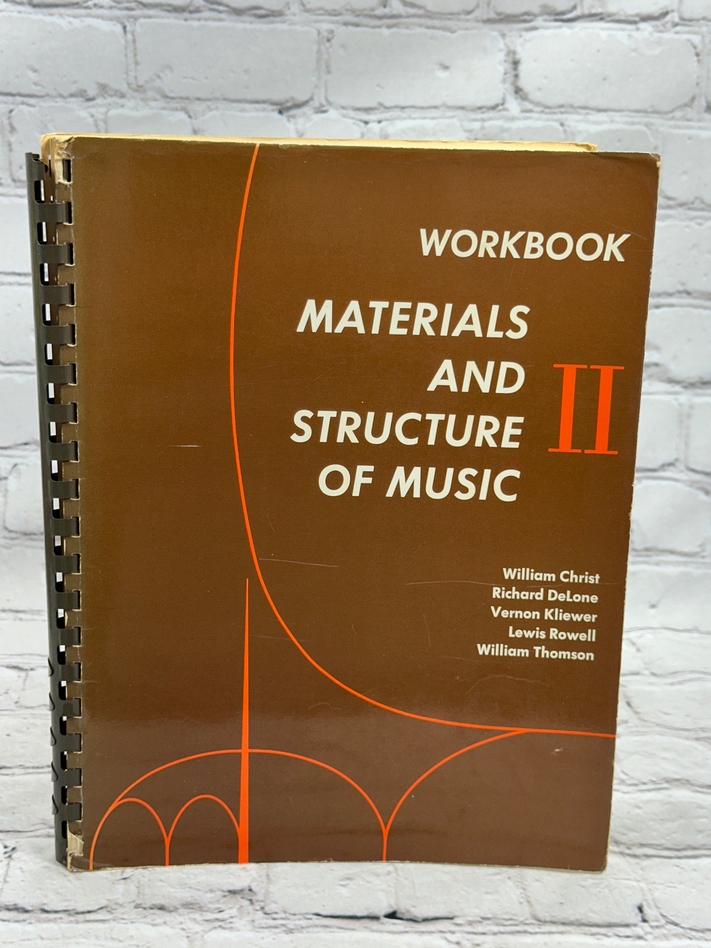 Materials and Structure of Music  [Vol  1  & 2 · Workbooks · 1966]