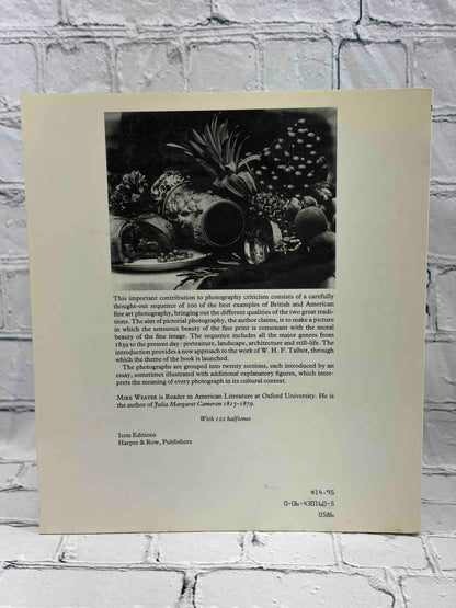 The Photographic Art: Pictorial Traditions in Britain and America