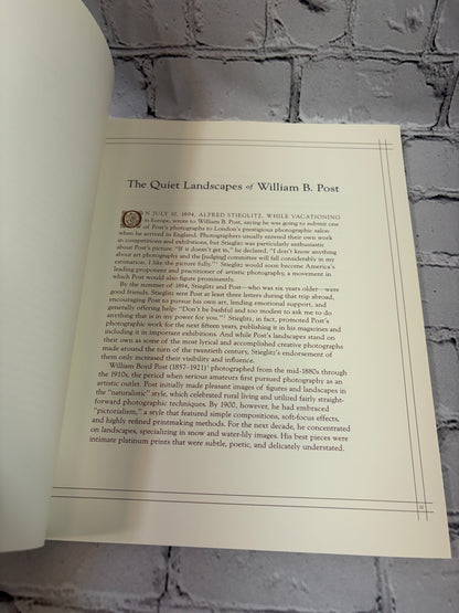 The Quiet Landscapes of William B. Post