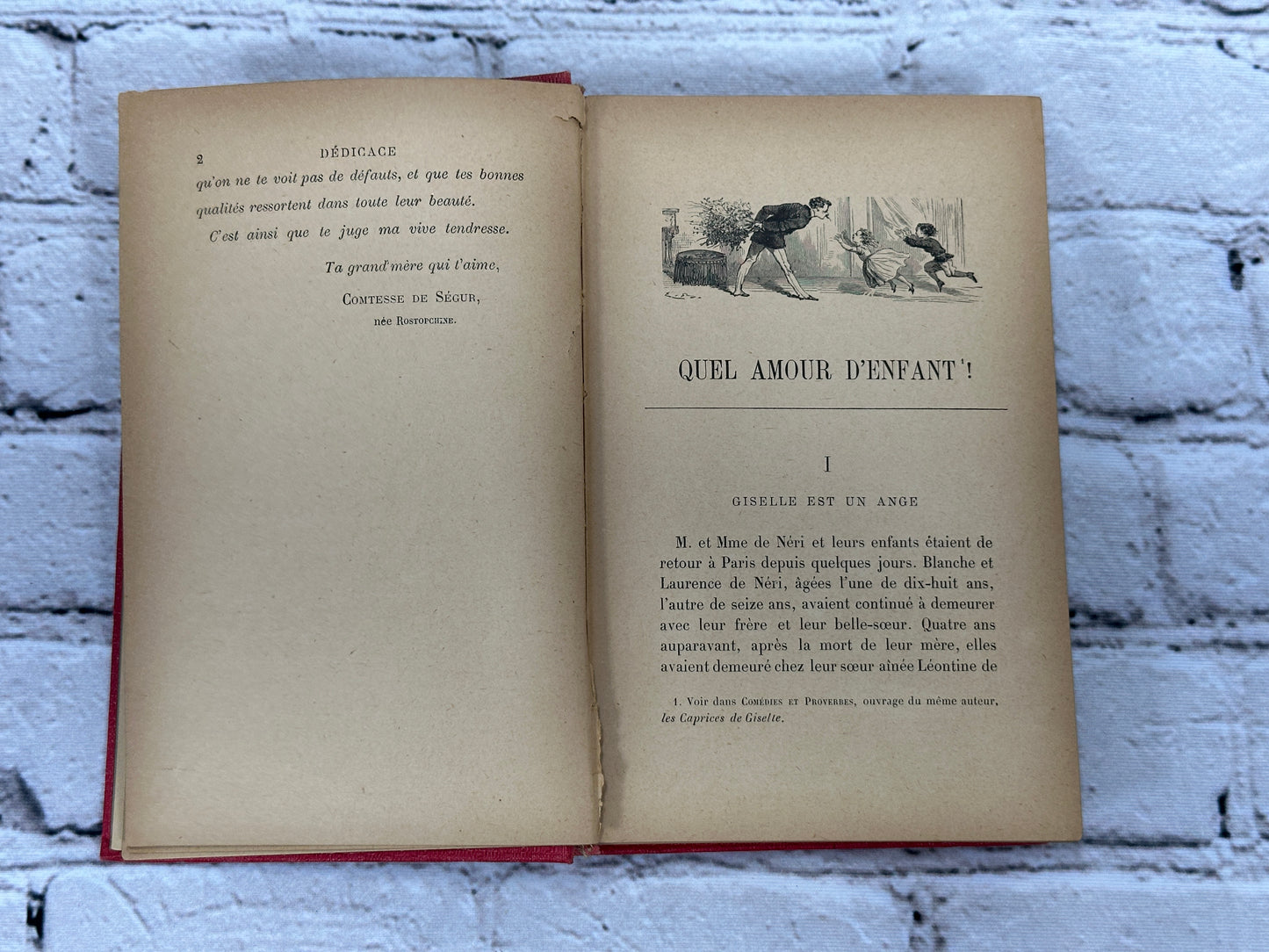 Quel Amour D'enfant [Librarire Hachette · New Edition · 1908 · French]