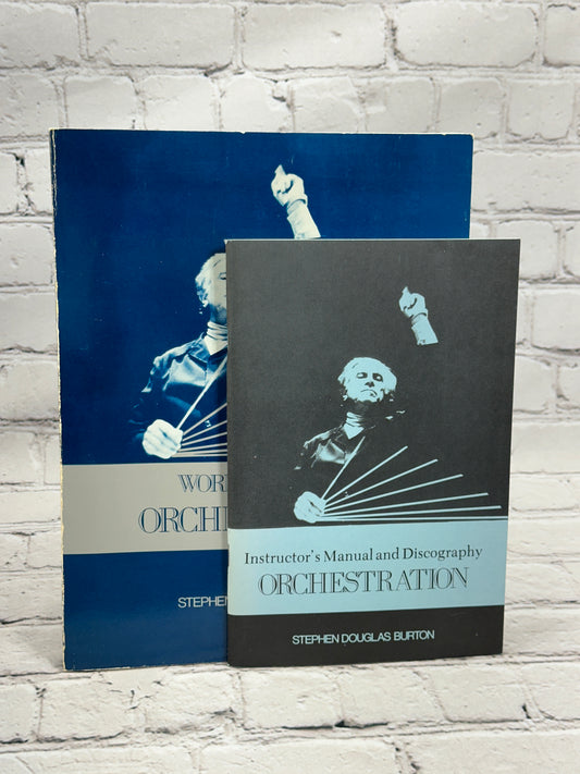 Workbook for Orchestration by Stephen Douglas Burton [w/ Manual · 1982]