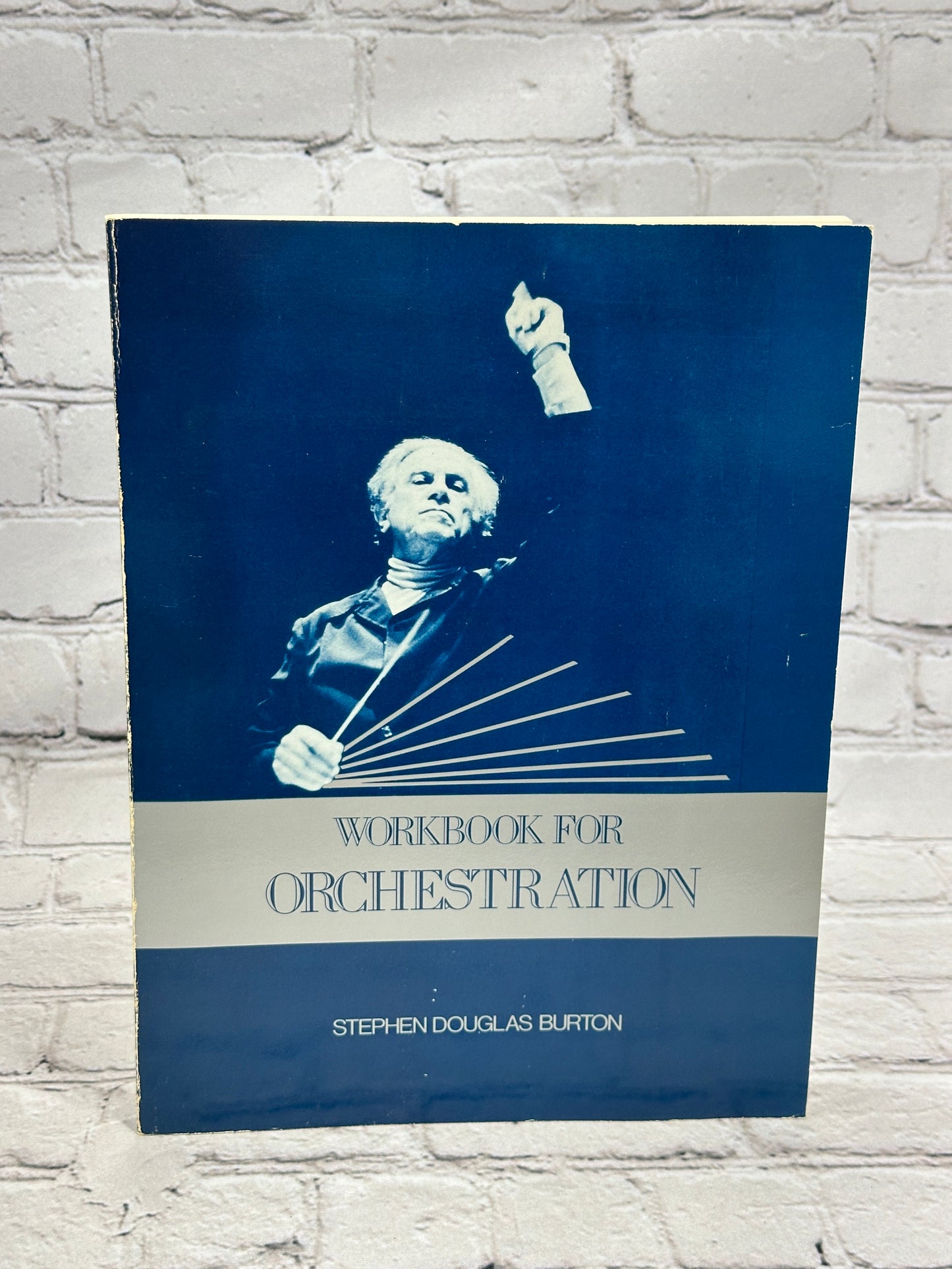 Workbook for Orchestration by Stephen Douglas Burton [w/ Manual · 1982]