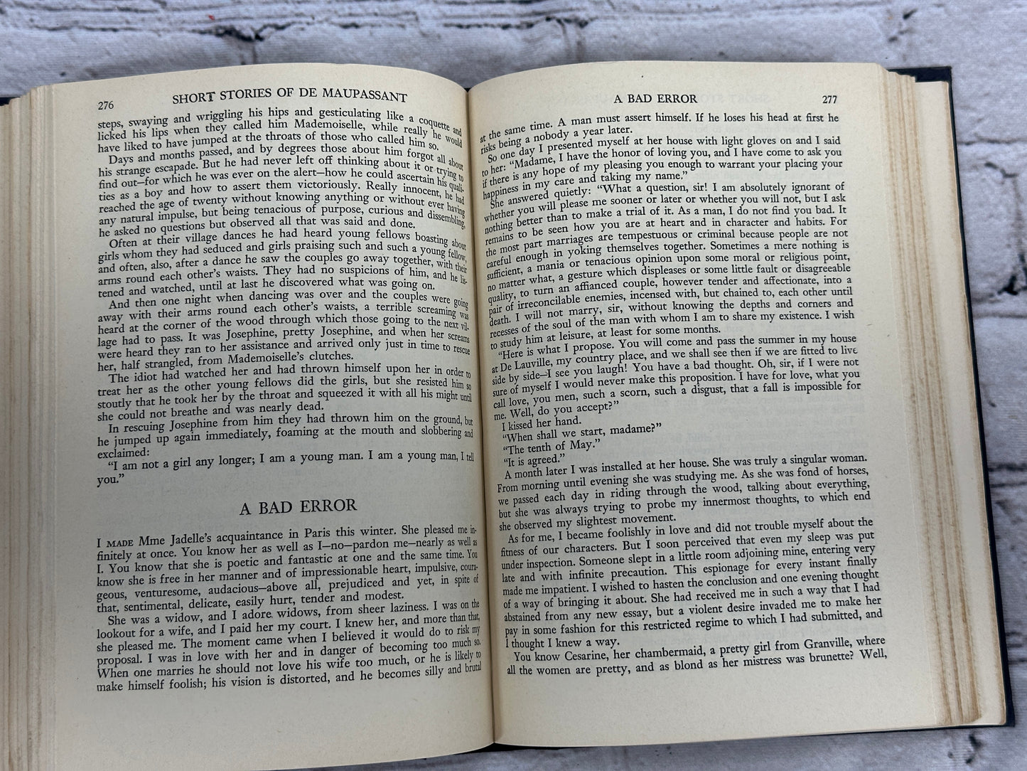 Short Stories of De Maupassant [1941 · Book League of America]