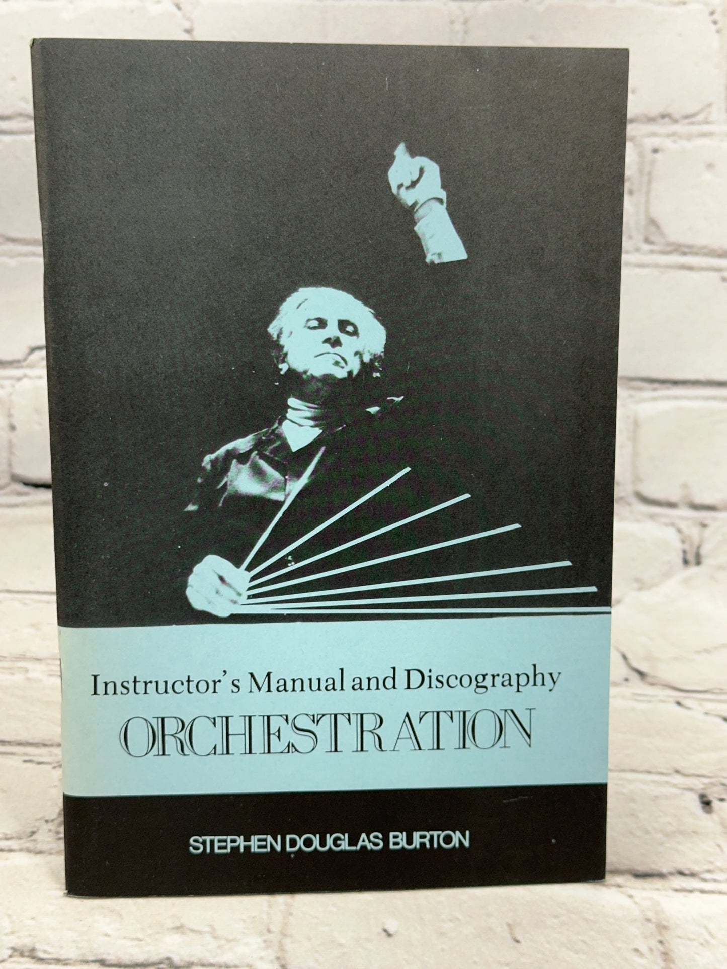 Workbook for Orchestration by Stephen Douglas Burton [w/ Manual · 1982]