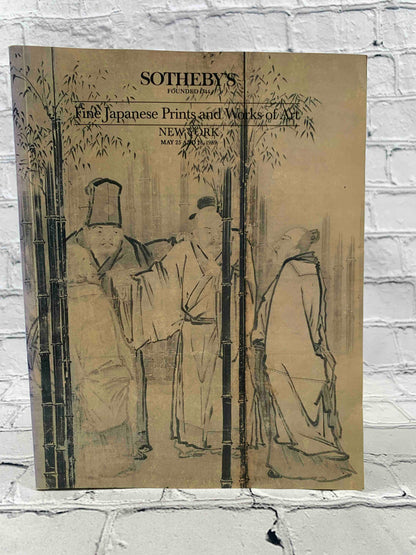 Sotheby's: Fine Japanese Prints and Works of Art (May 1989)