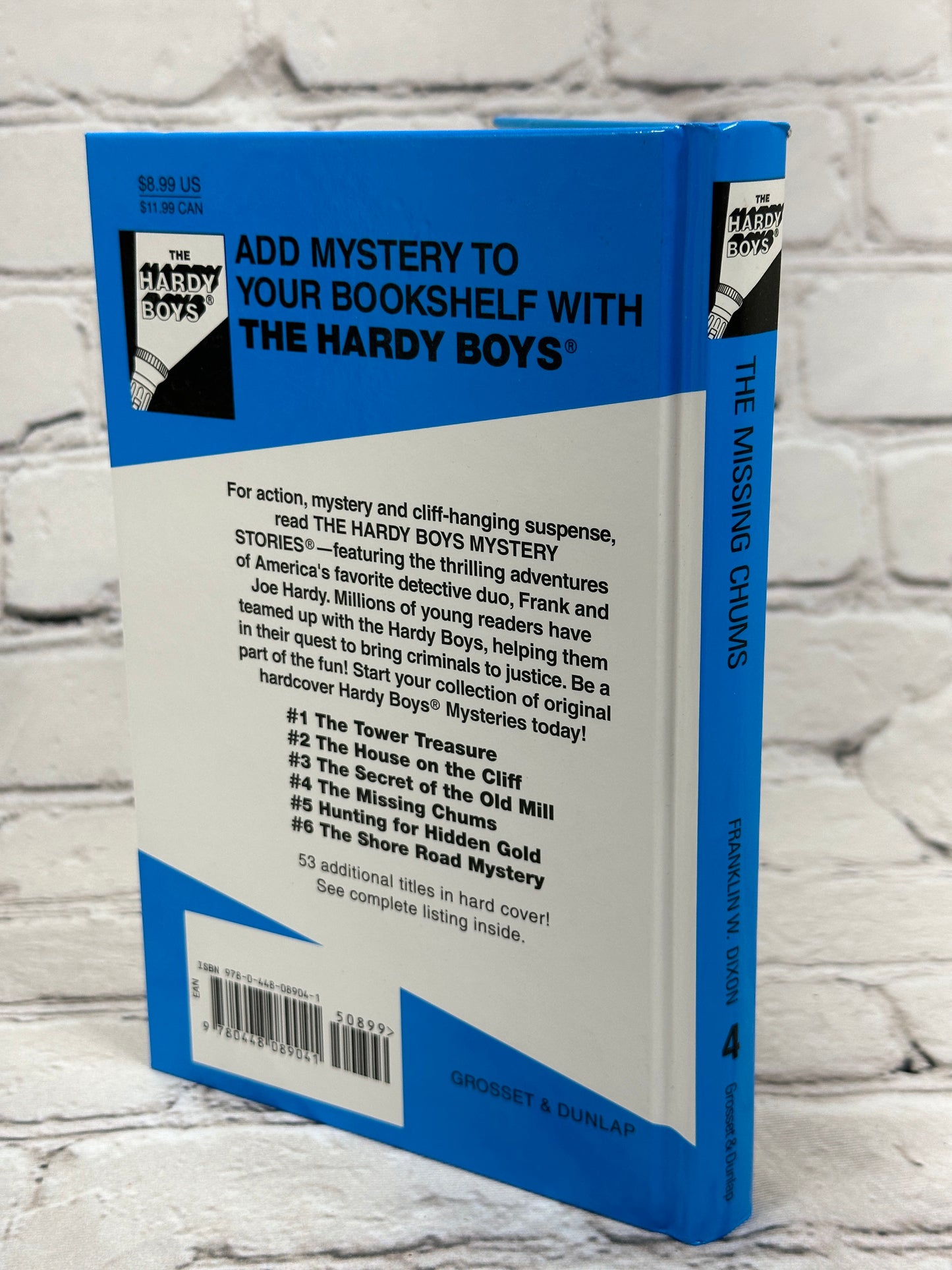 The Missing Chums [The Hardy Boys · Book 4]