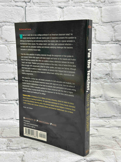 I'm the Teacher, You're the Student: A Semester in the University Classroom