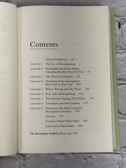The Houseplant Encyclopedia by Maggie Stuckey [1999]