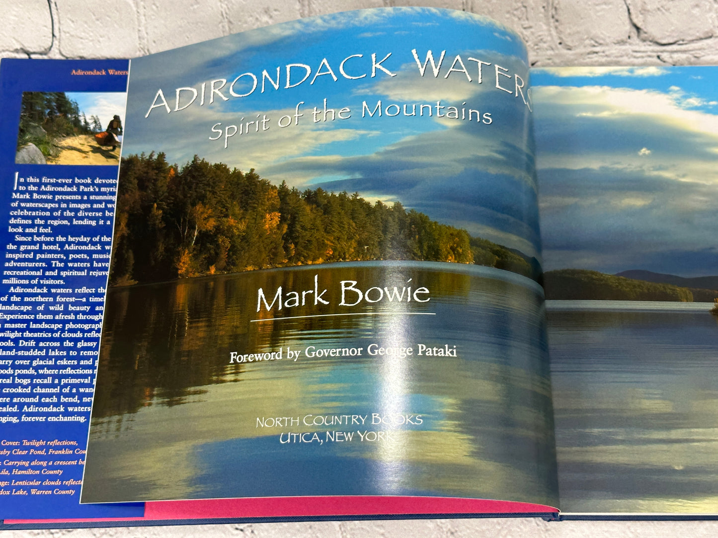 Adirondack Waters: Spirit of the Mountains by Mark Bowie [Signed]