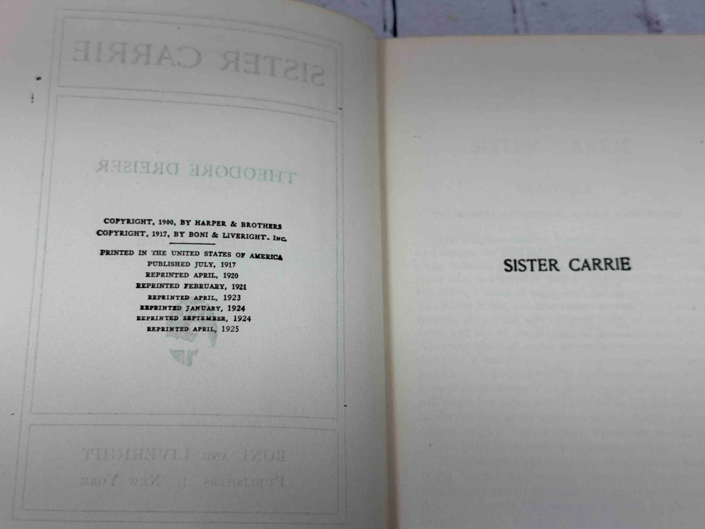 Sister Carrie
