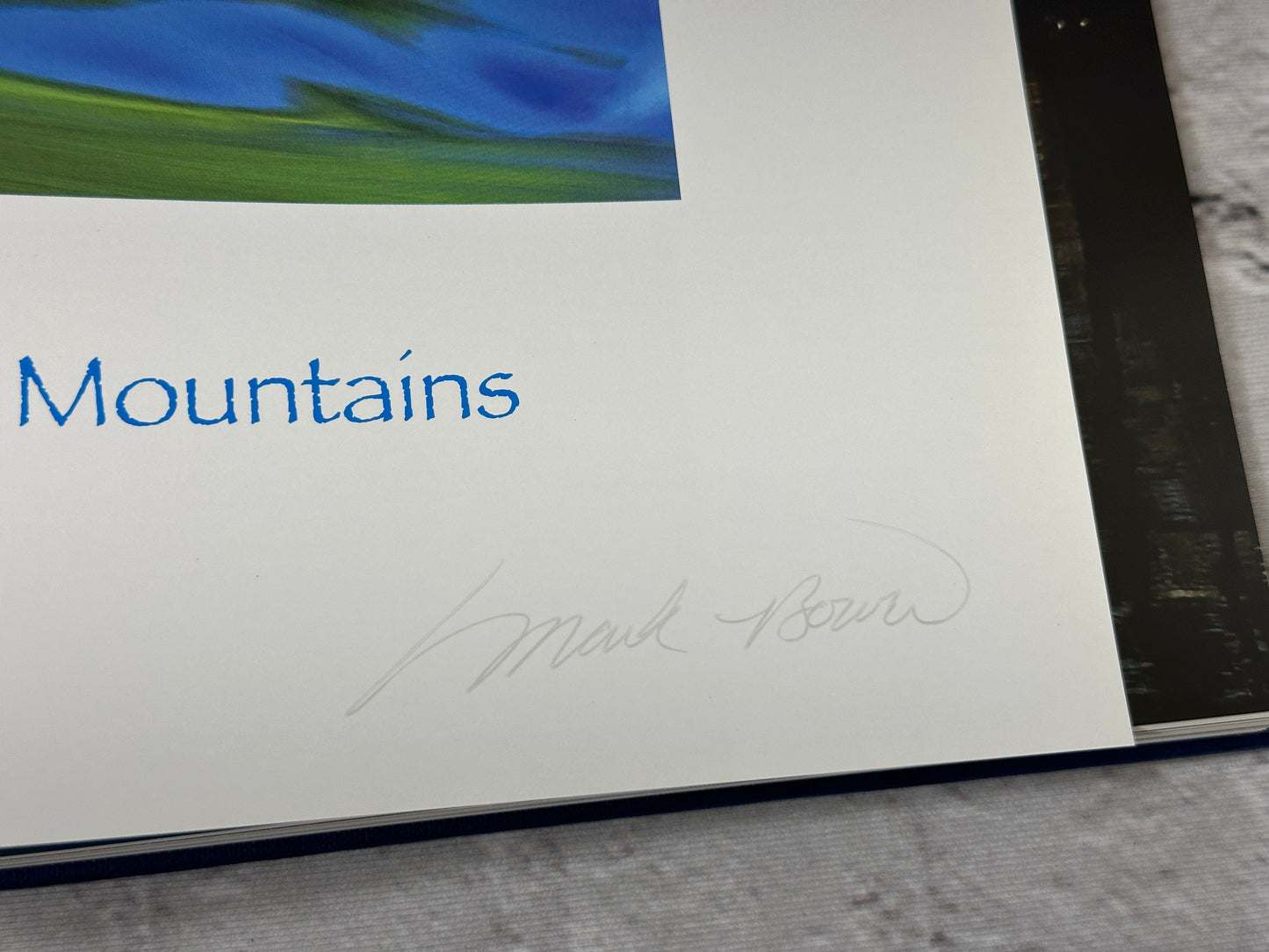 Adirondack Waters: Spirit of the Mountains by Mark Bowie [Signed]