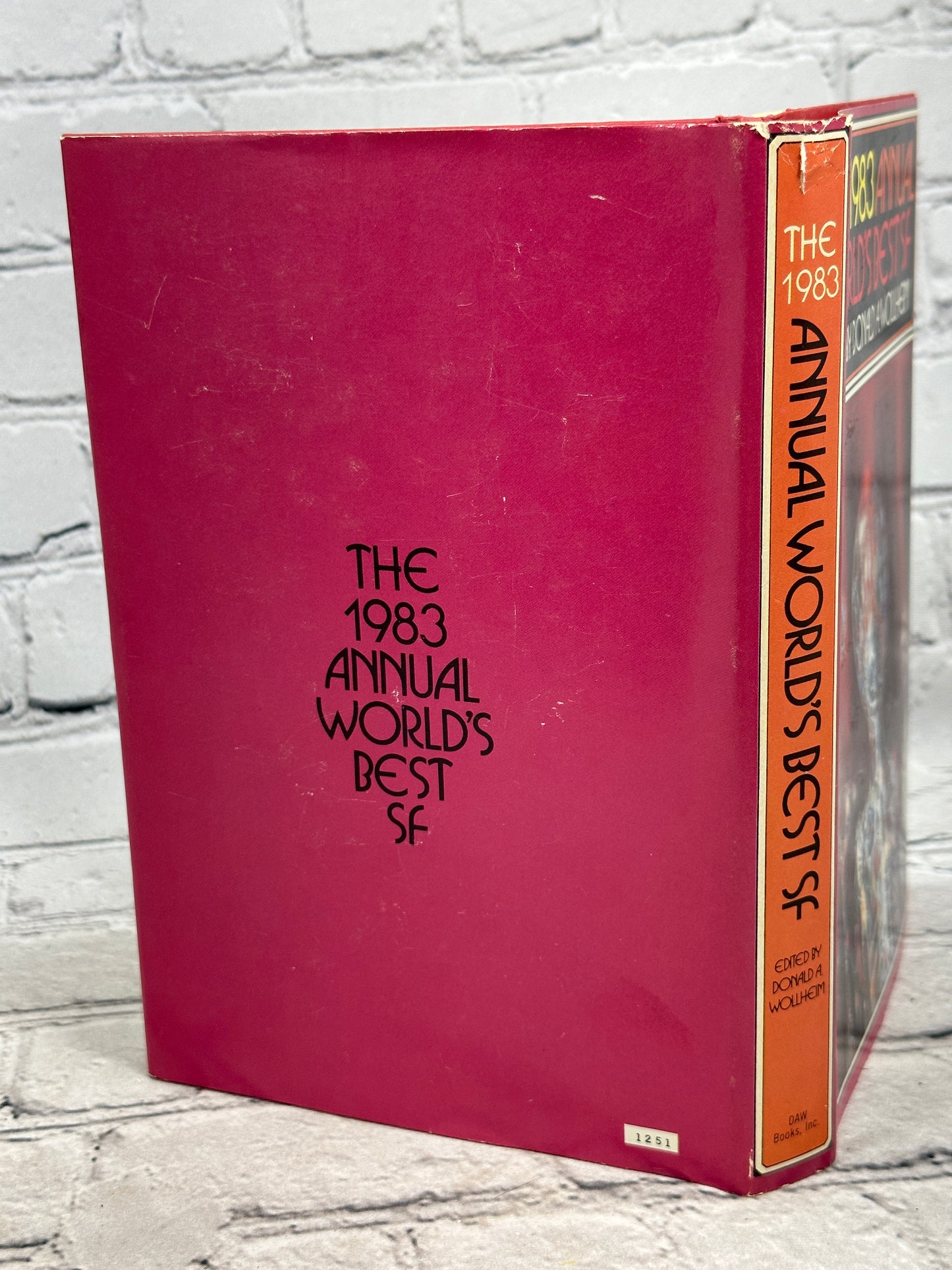 The 1983 Annual World's Best SF, edit Donald A Wollheim [Book Club Edition]