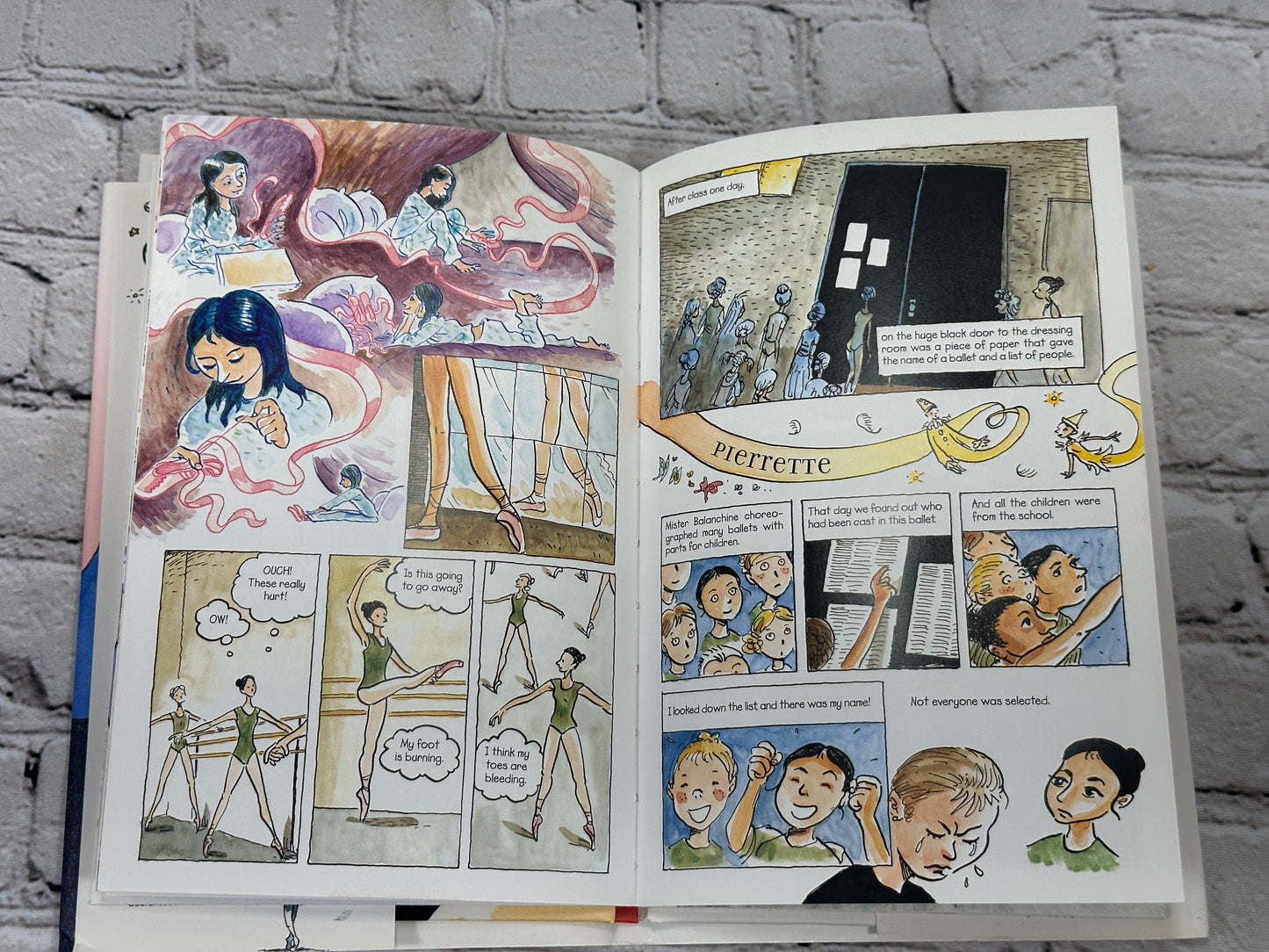 To Dance a ballerina's graphic novel By Siena Cherson Siegel [2006]