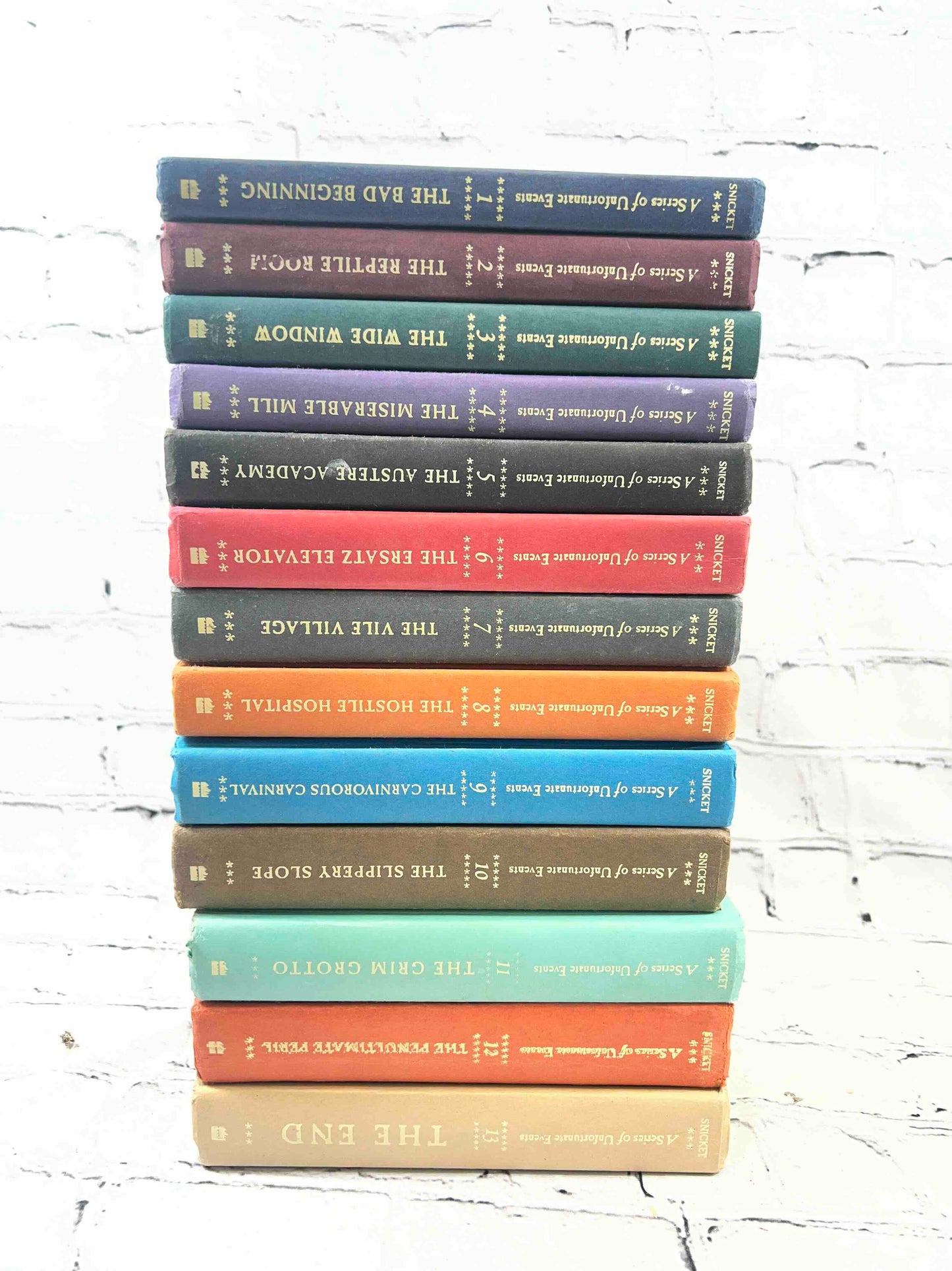 A Series of Unfortunate Events Complete Set 1-13
