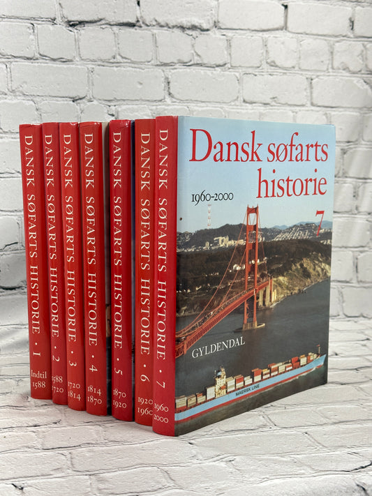 Dansk Søfarts Historie Danish Maritime History [Complete 1-7 · 1997 · Gyldendal]