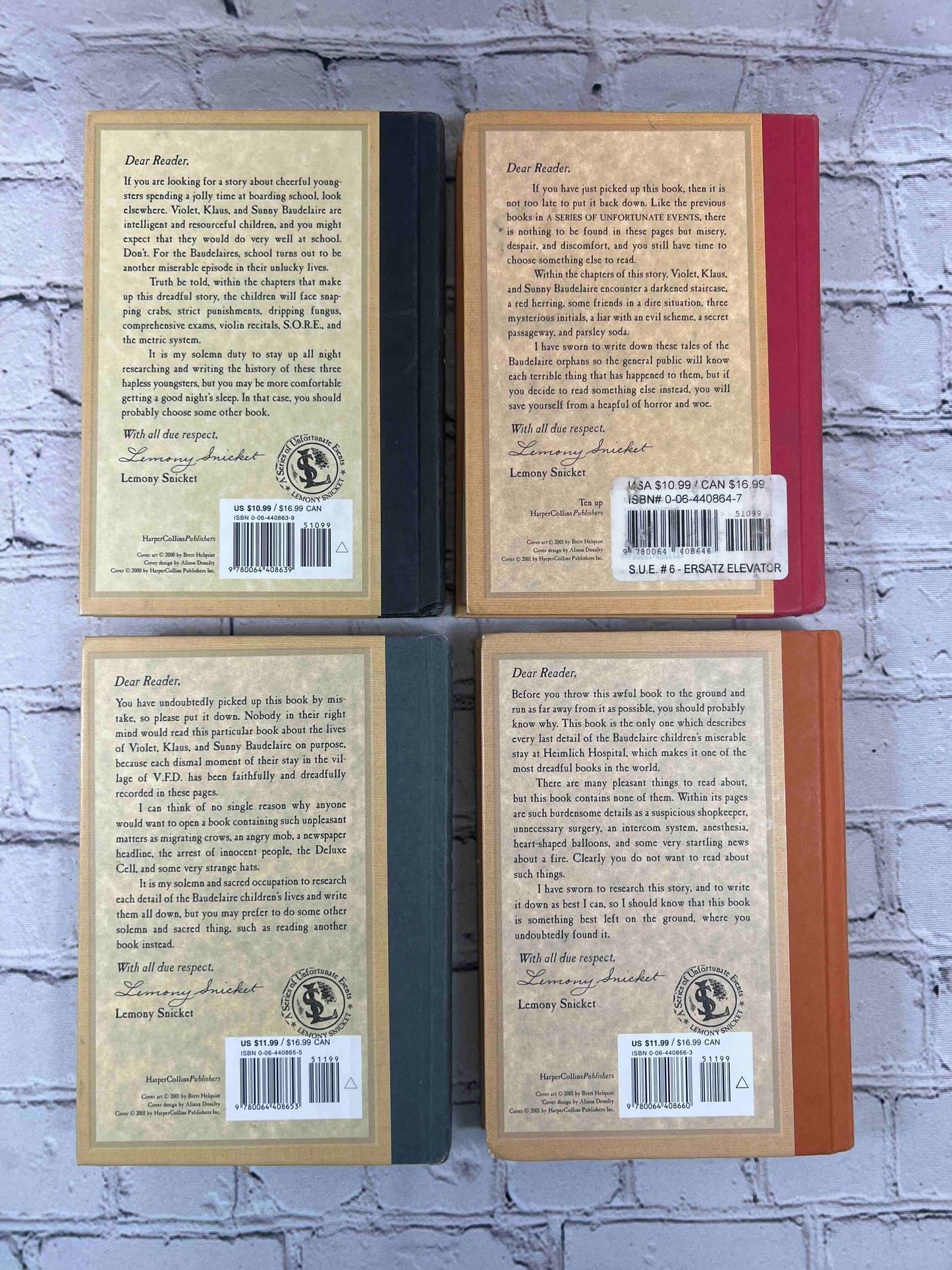 A Series of Unfortunate Events Complete Set 1-13