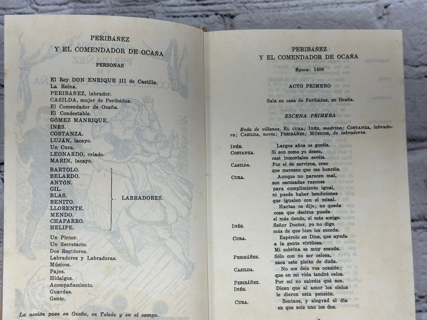 Teatro Clasico Espanol Lope De Vega Tirso De Molina Calderon De La Barca [1988 · Editorial Edil]