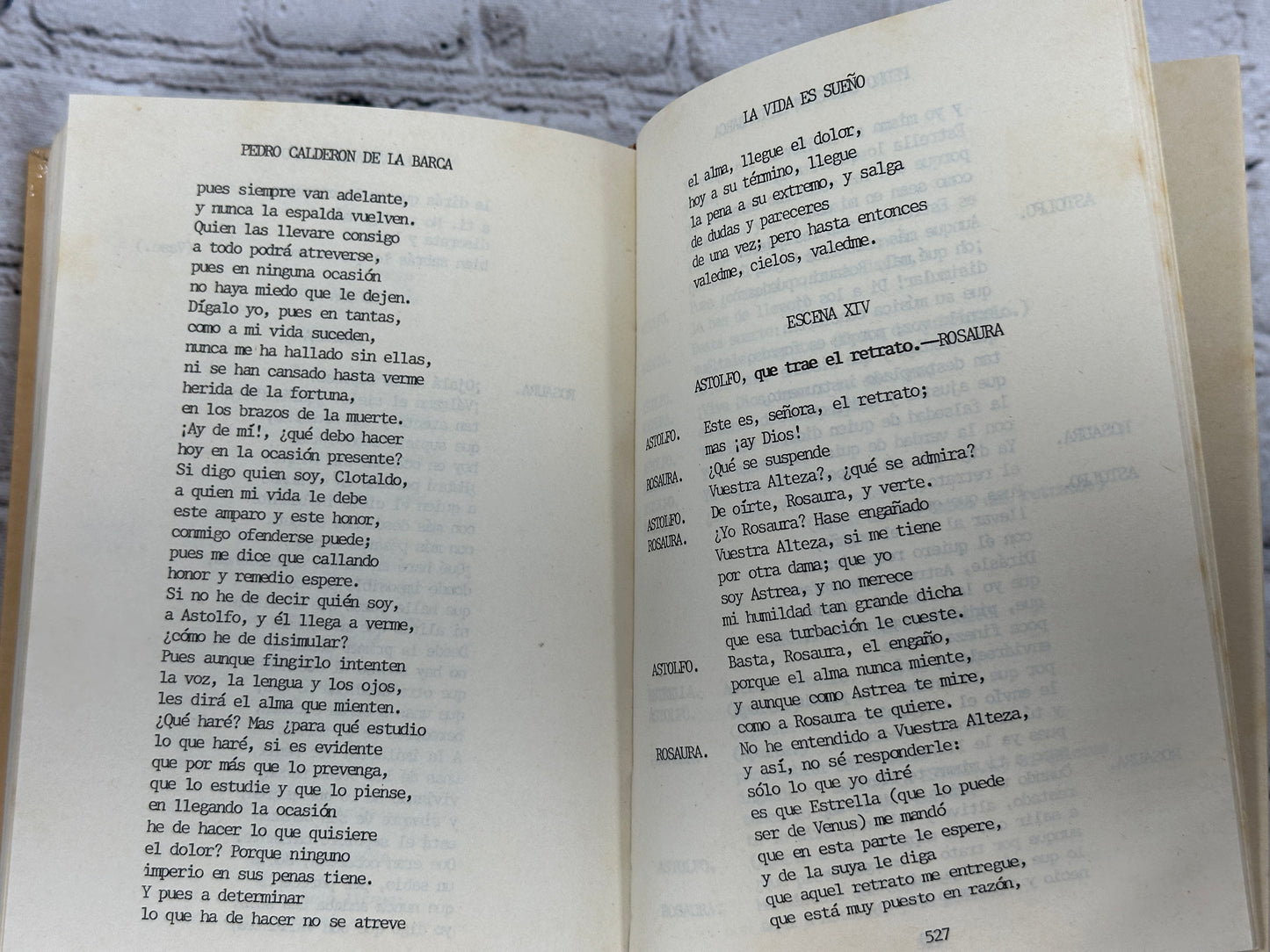 Teatro Clasico Espanol Lope De Vega Tirso De Molina Calderon De La Barca [1988 · Editorial Edil]