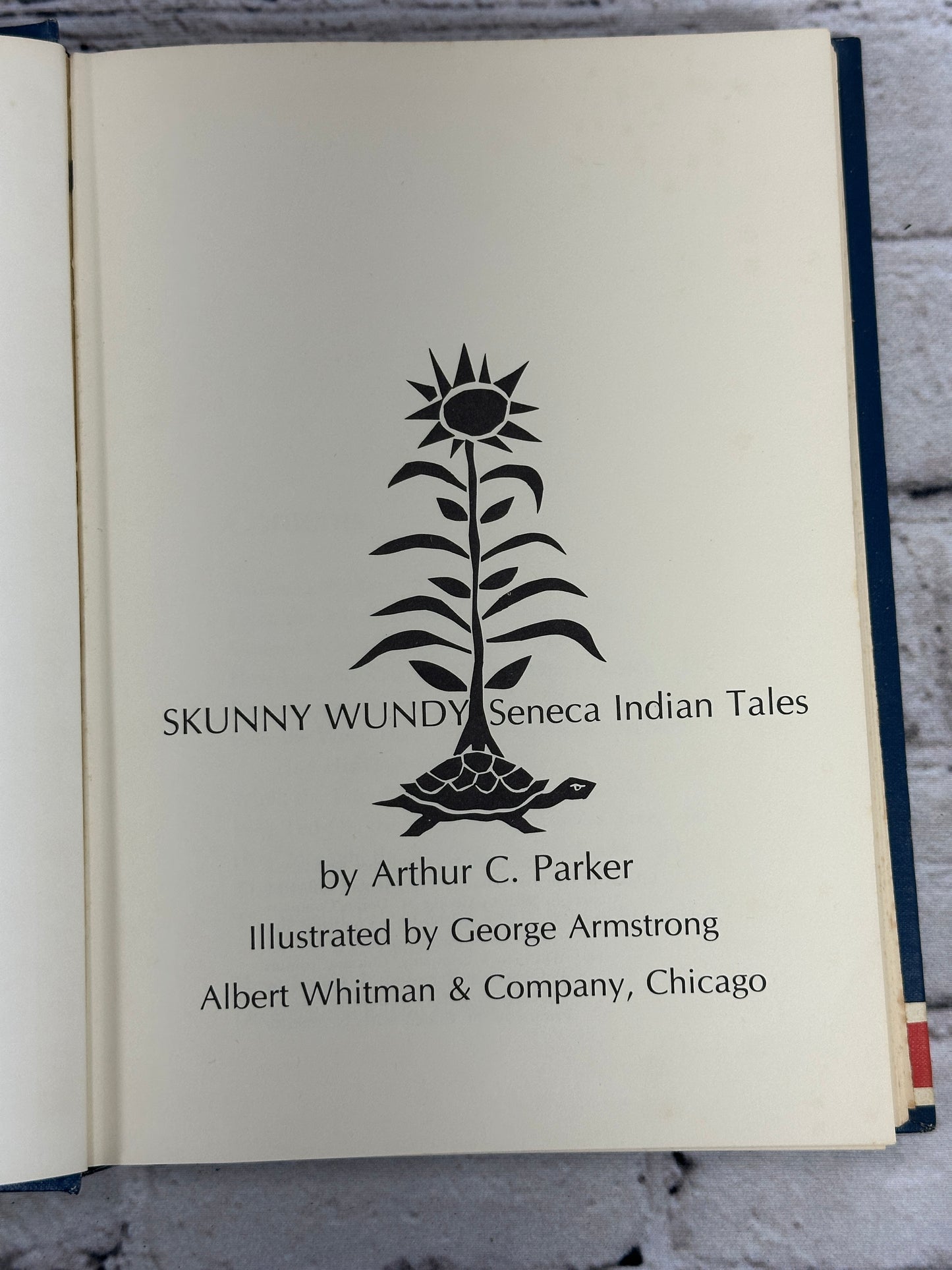 Skunny Wundy Seneca Indian Tales by Arthur C. Parker [1970]