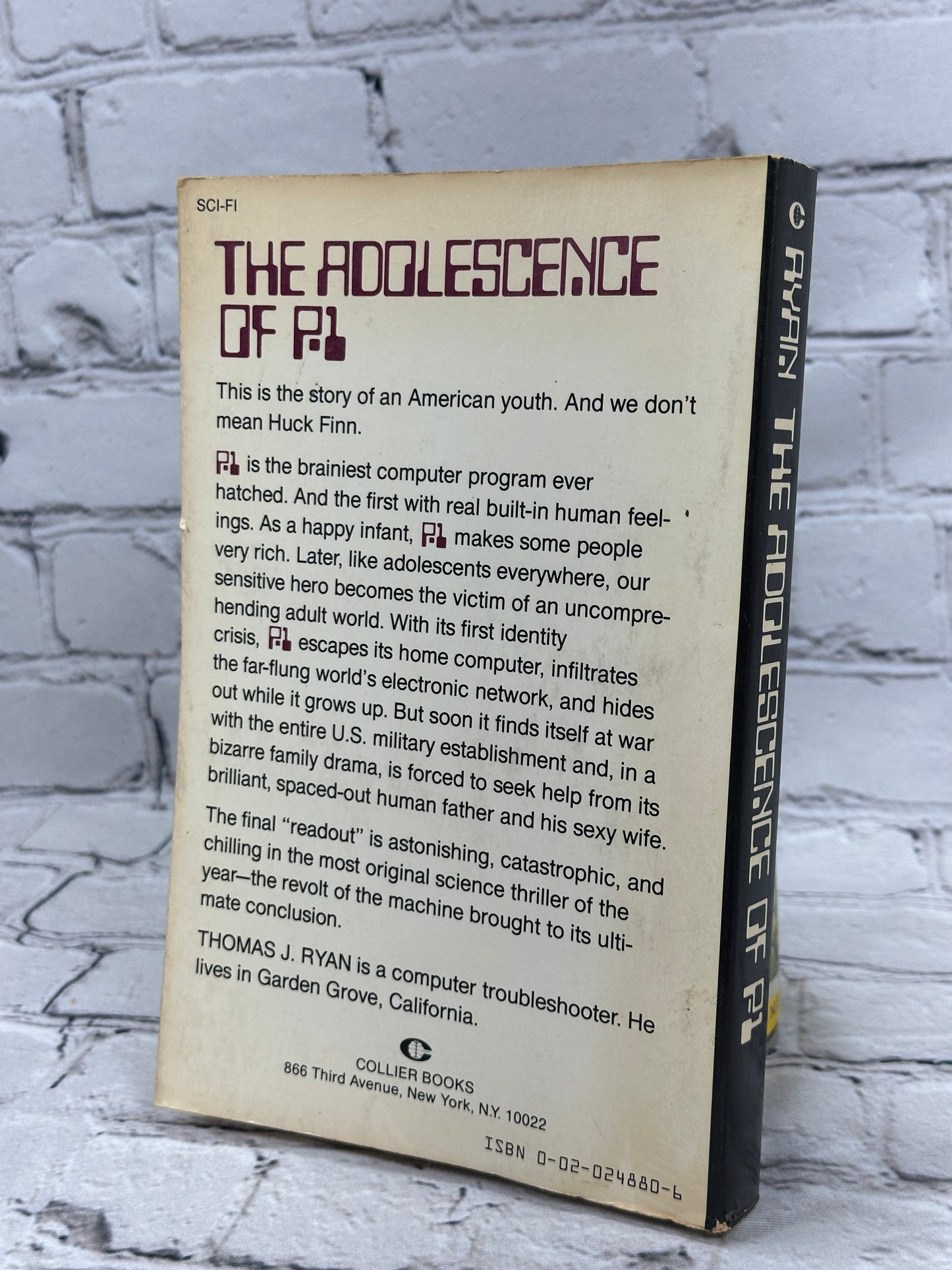 Adolescence of P-1 by Thomas J. Ryan [1977]