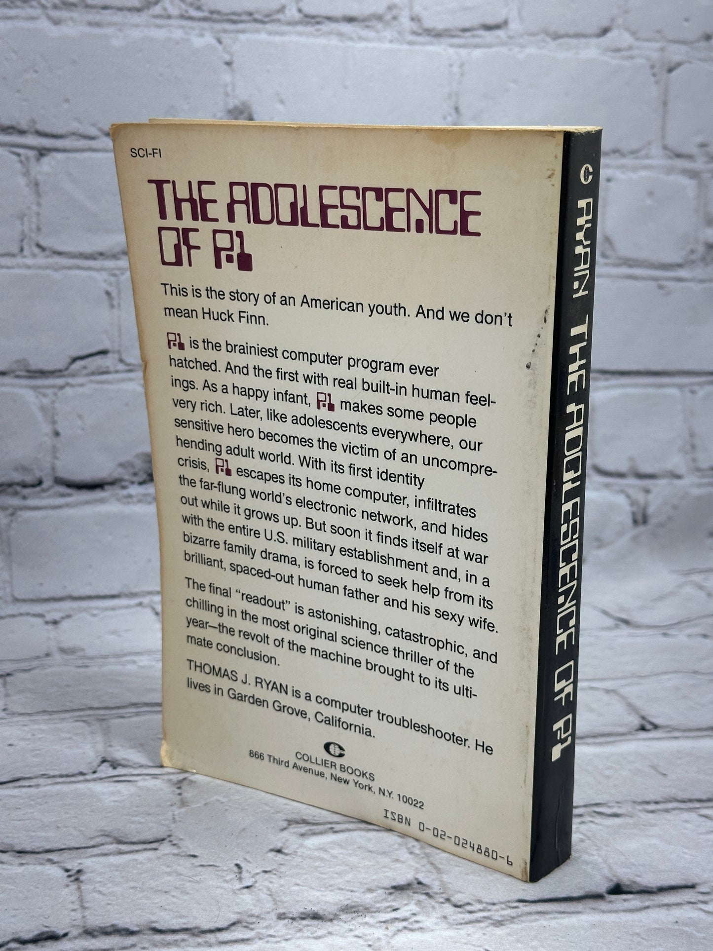 Adolescence of P-1 by Thomas J. Ryan [1977]