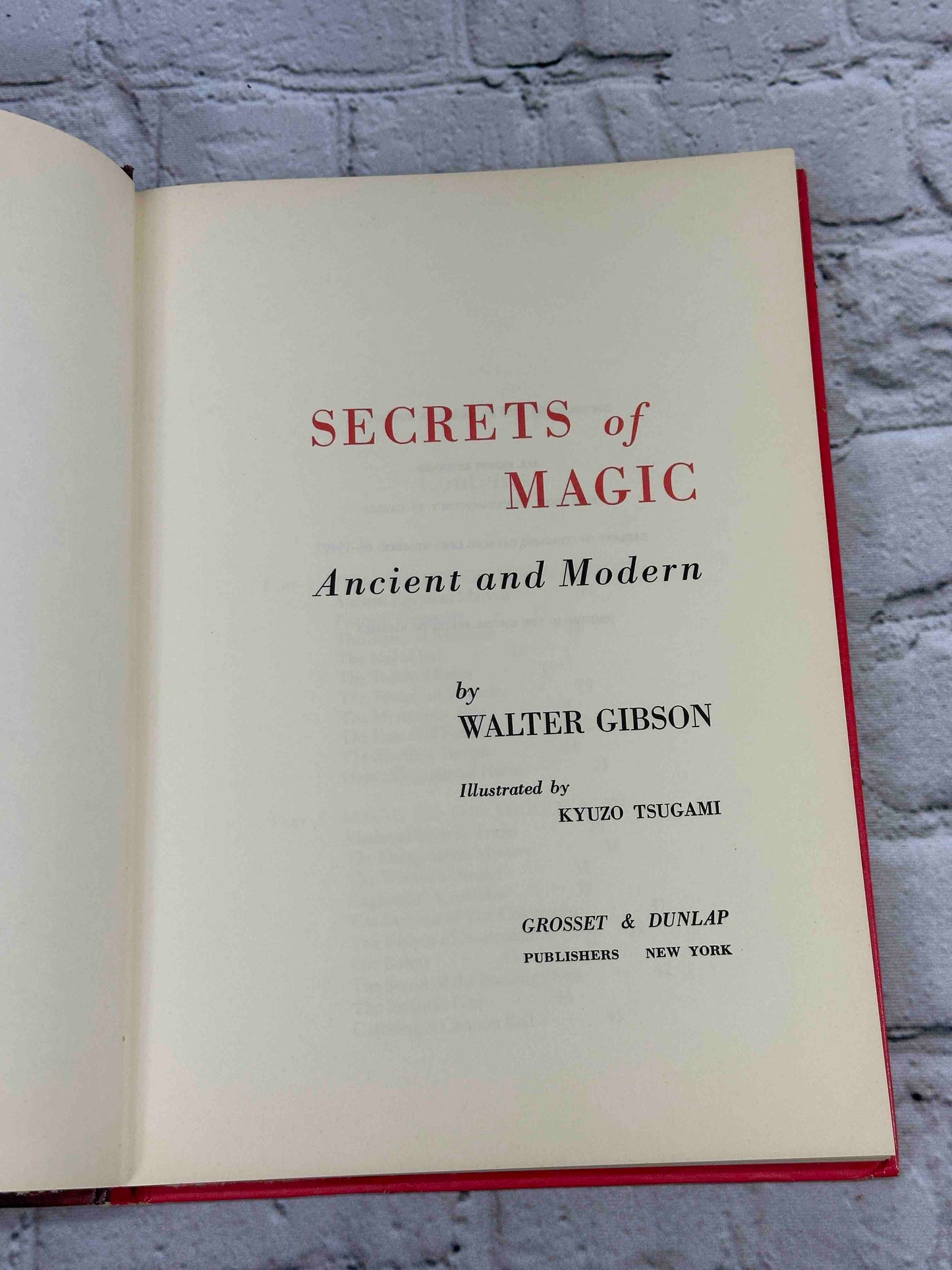 Secrets of Magic: Ancient and Modern