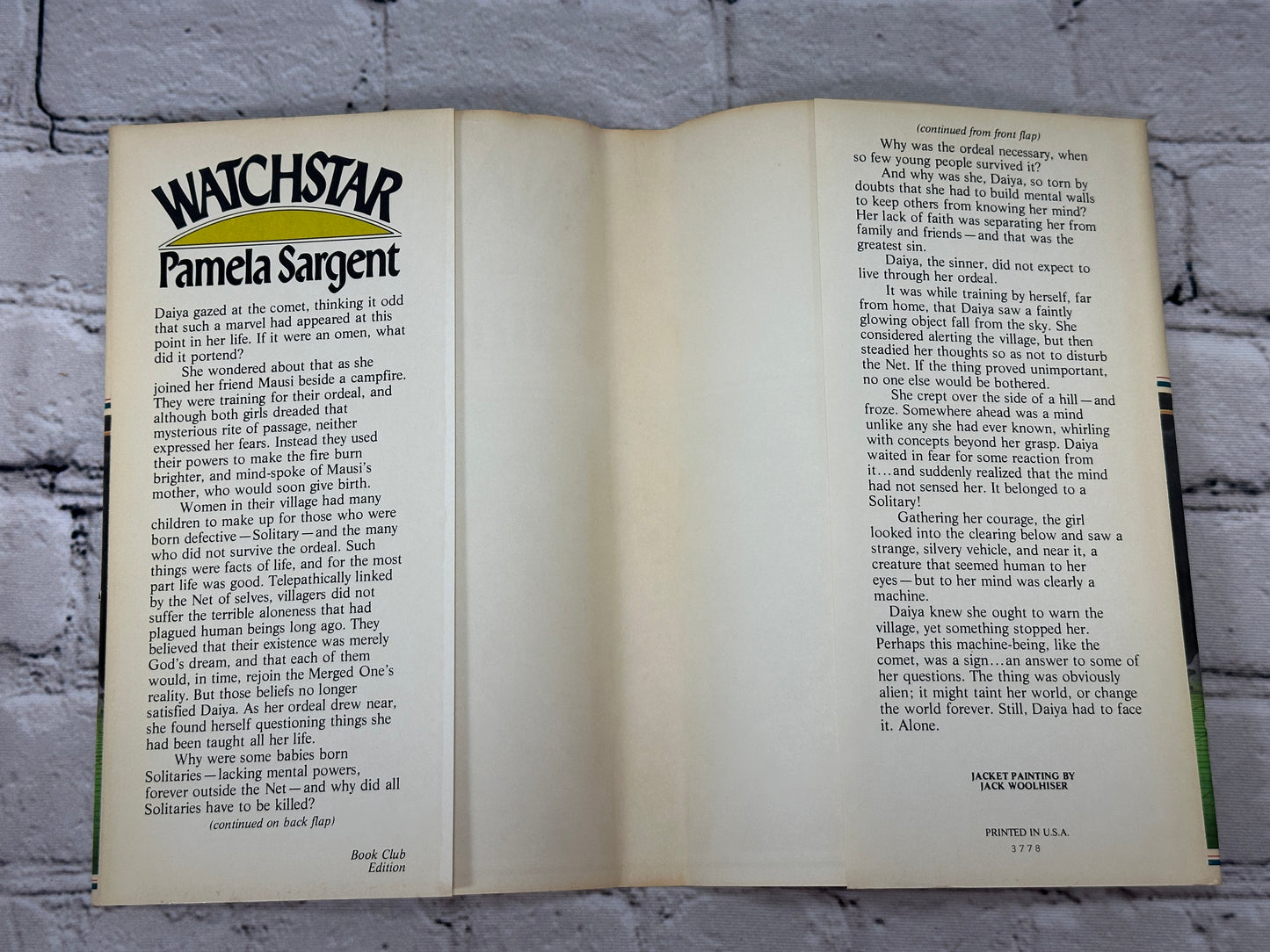 Watchstar by Pamela Sargent [Book Club Edition · 1980]