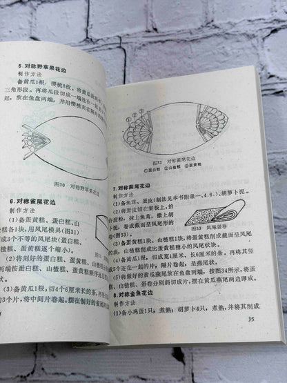 Garnishing and Decorative Border Design for Dishes