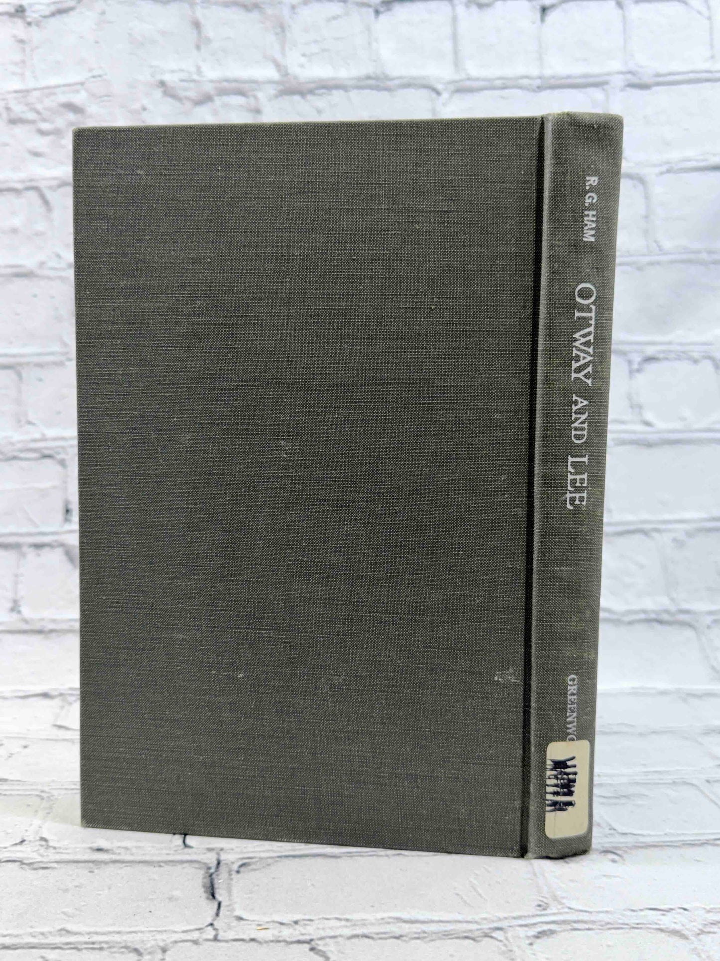 Otway and Lee: Biography from a Baroque Age