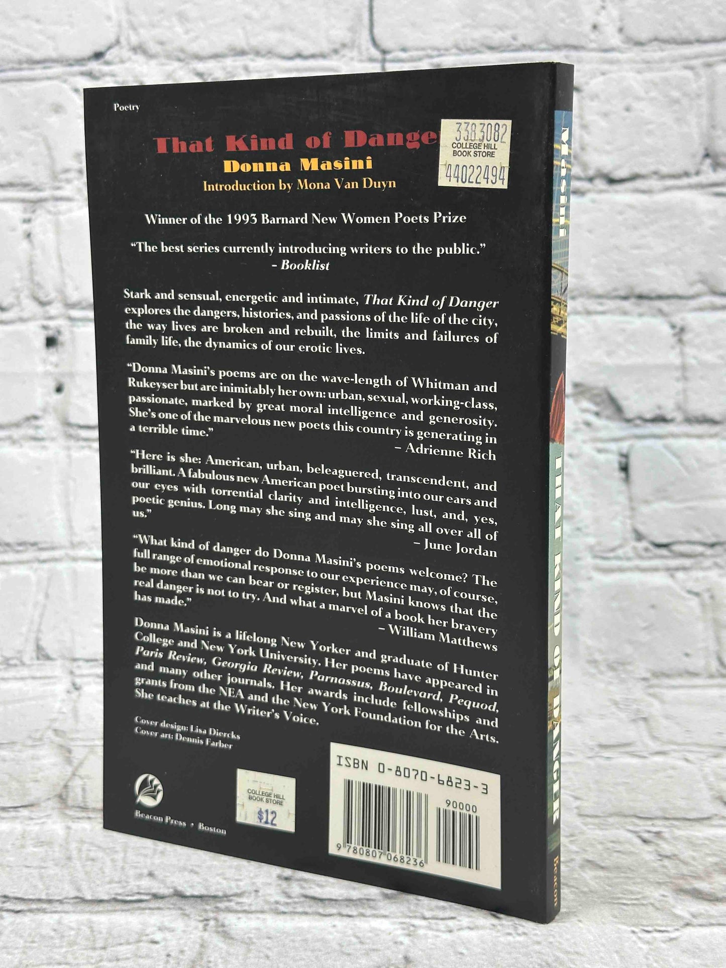 That Kind of Danger (Barnard New Women Poets)