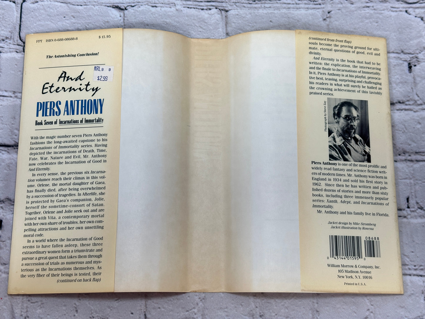 And Eternity by Piers Anthongy [1st Ed. · 1st Print · 1990]