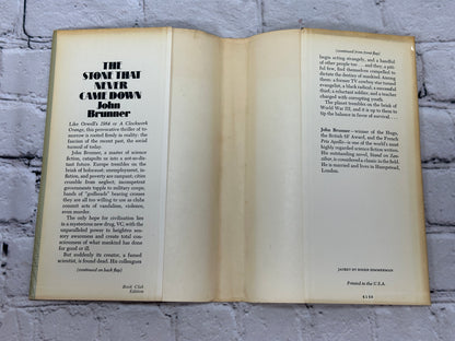 The Stone That Never Came Down by John Brunner [Book Club Edition · 1973]