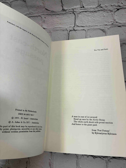 North-east Passage Adolf Erik Nordenskiold His Life and Times