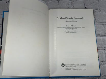 Peripheral Vascular Sonography: A Practical Guide by Joseph Polak [2nd Edition]