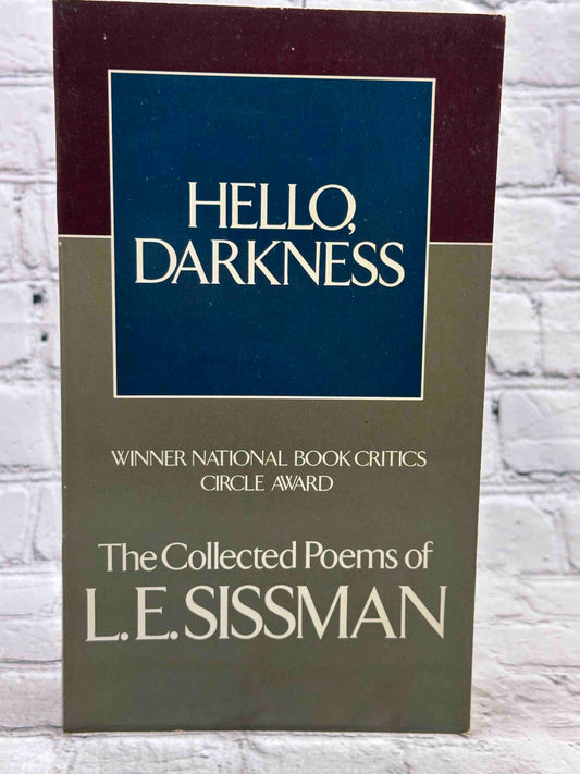 Hello Darkness Collected Poems