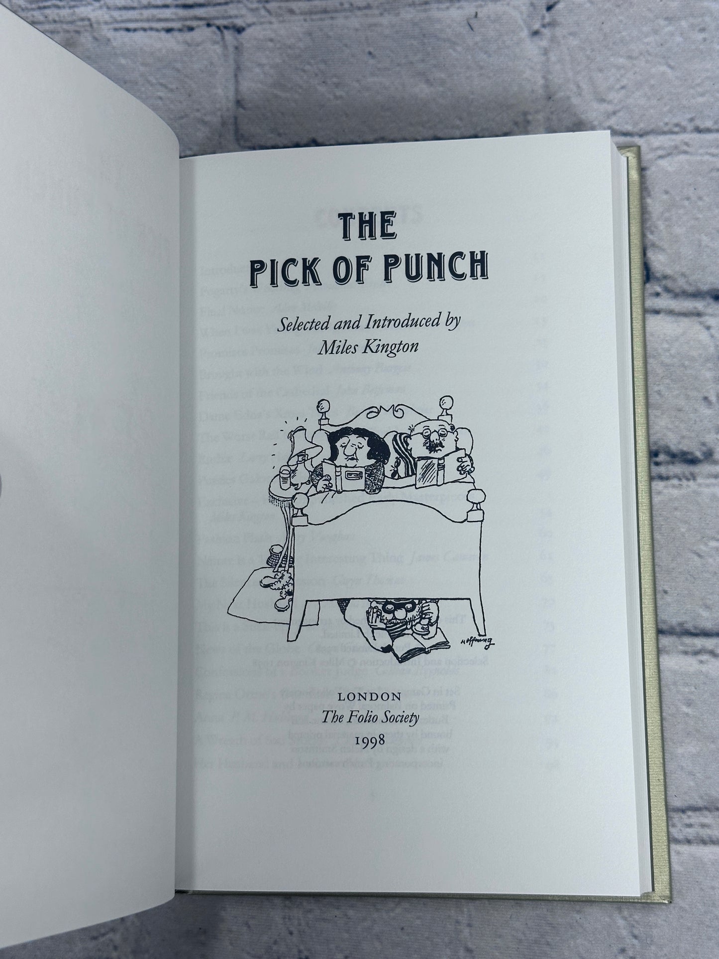 The Pick of Punch by Miles Kington [The Folio Society · 1998]